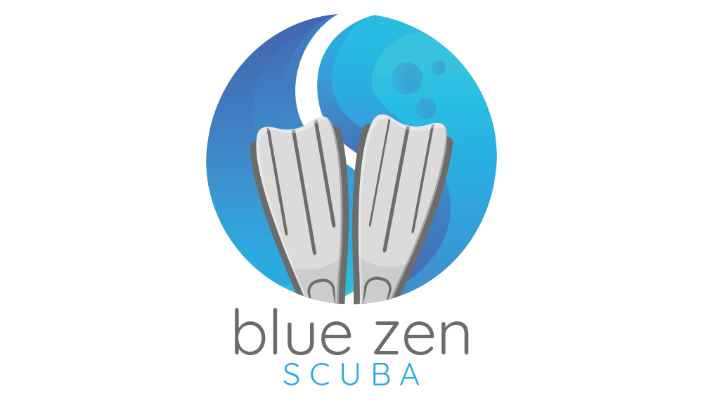 Blue Zen Scuba Logo