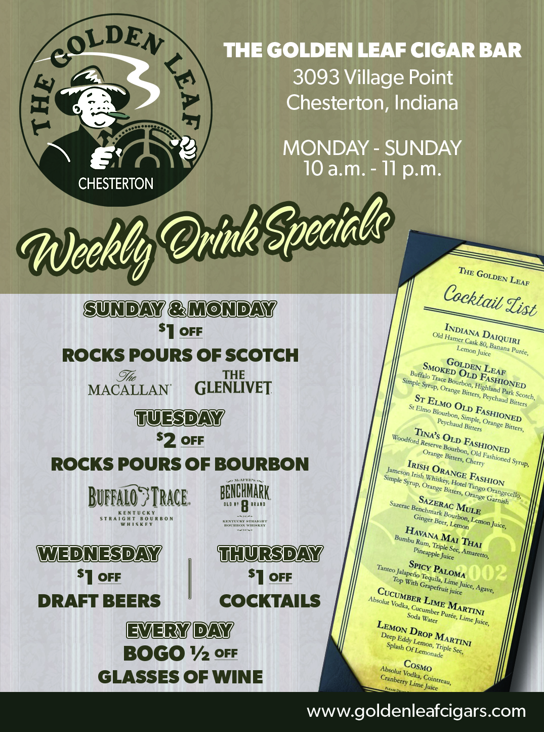 GL - 1/4 Page Ad - Drink Specials