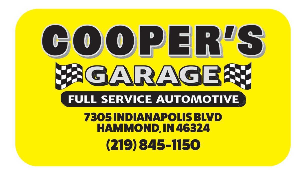 Cooper's Garage Business Card