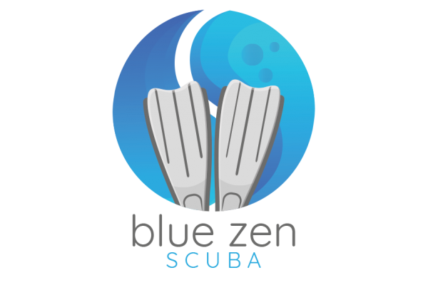 Blue Zen Scuba Logo