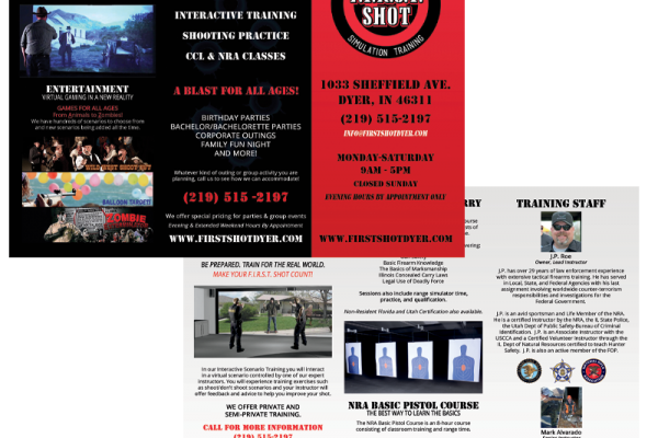 FIRST Shot Brochure