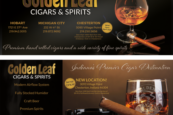 Golden Leaf Club Flyer - New Location